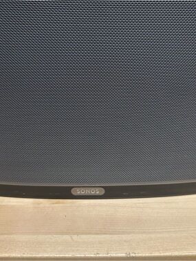 Sonos Black and Gray Wireless Speaker - Premium Home Audio Play 5